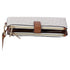 Michael Kors Jet Set Double Zip Wristlet Phone Wallet Vanilla MK Michael Kors Wallets